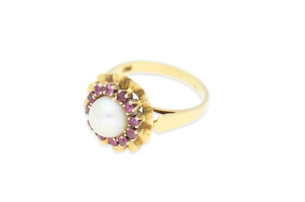 Ring • 585 Gold • Rubin