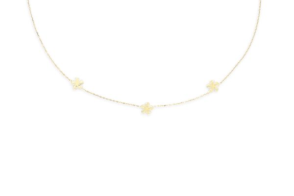 Collier Blumen • 585 Gold