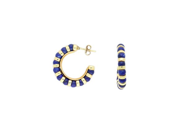 Ohrringe • 585 Gold • Lapislazuli