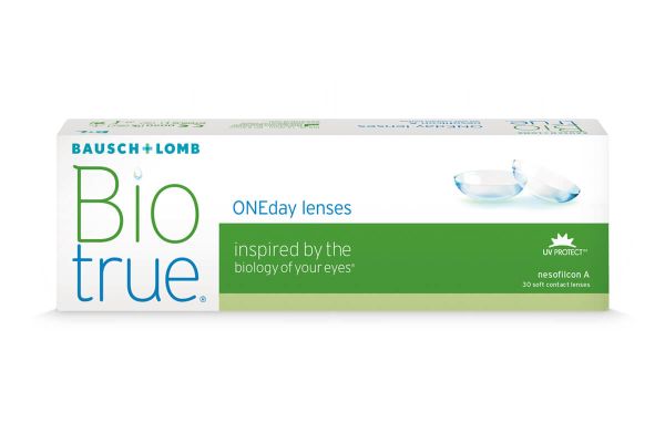 Bausch + Lomb BIOTRUE ONE DAY Tageslinsen • Sphärisch 30 St.