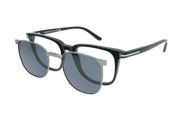 Tom Ford Brille TF5916-B ECO 001 mit Magnet Sonnenclip