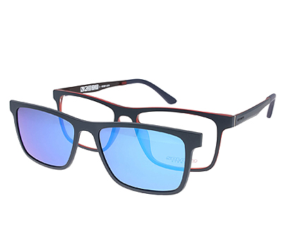 Polarisiert Sonnenbrillenaufsatz Clip-on Sonnenbrillen UV-Schutz Sunglasses  BEST