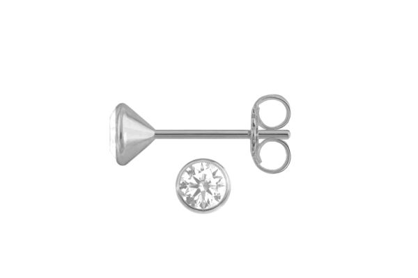 Ohrstecker • 925 Silber • Zirkonia