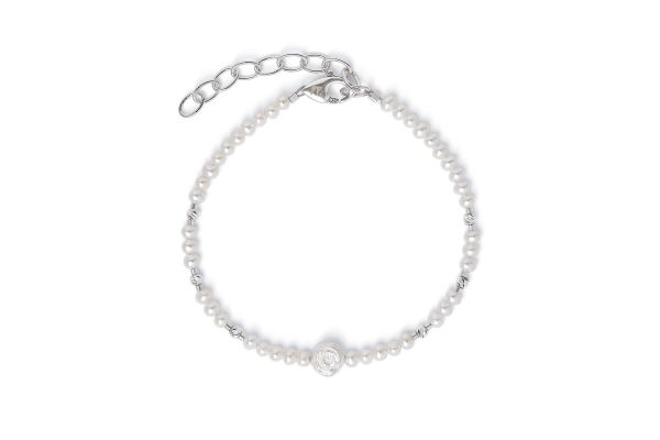 Bernd Wolf Armband Rosi • 925 Silber • Perle