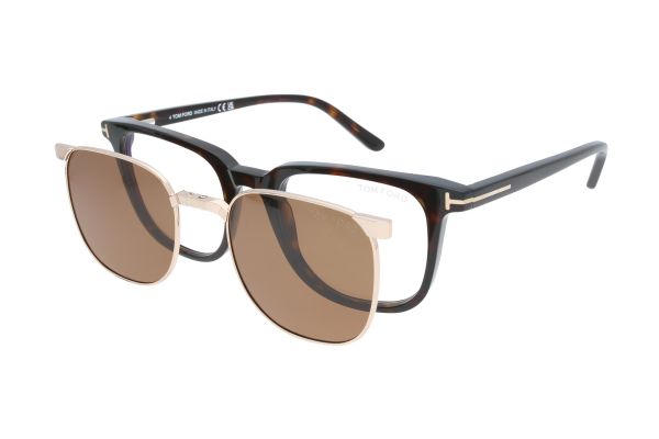 Tom Ford Brille TF5916-B ECO 052 mit Magnet Sonnenclip