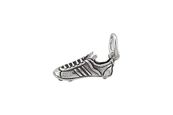 Anhänger Fußballschuh • Silber