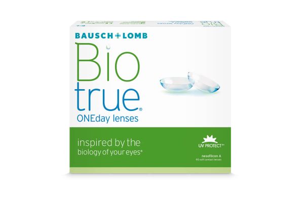 Bausch + Lomb BIOTRUE ONE DAY Tageslinsen • Sphärisch 90 St.