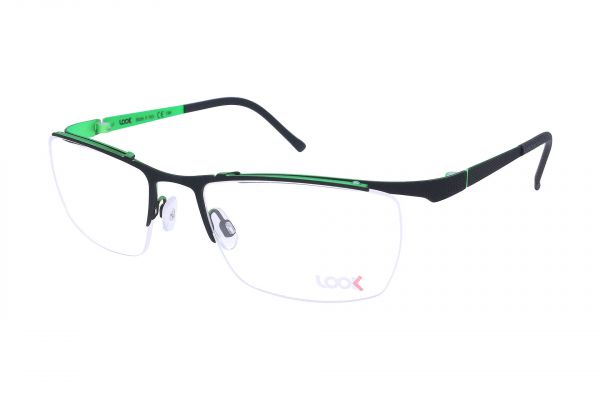 Sportlich gebogene LOOK Brille 10441 9931