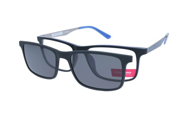 Solano Brille CL90201-C mit polarisiertem Magnet Sonnenclip