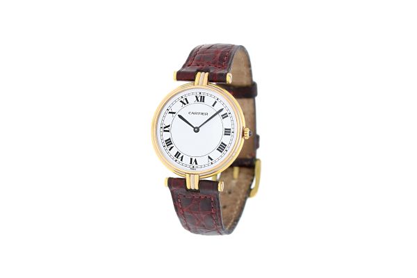 Cartier Vendome 8100 Armbanduhr Gelbgold